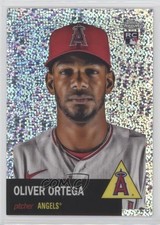 2022 Topps Chrome Platinum Anniversary Speckle Refractor /150 Oliver Ortega 18pd