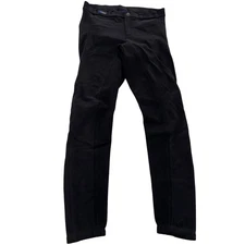 Irideon Riding Wear Pants Womens Large Black Full Seat Breeches Made in USA