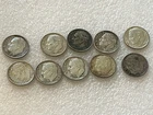 lot of 1962-63-64 Roosevelt  Dimes 90% Silver US Mint  Circulated