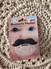 American Retail Products Pacifier Mustache Gentleman Baby Pacifier New