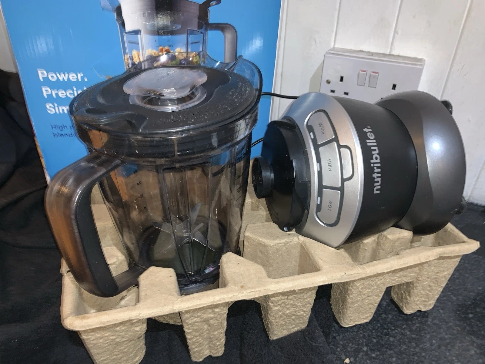 Nutribullet Blender Large Hot and Cold Soup /Smoothie Maker 1.8L Fruit Ice Nuts
Opens in a new windo