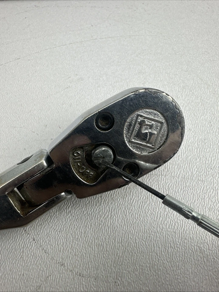 Armstrong Tools 3/8” Drive Flex Head Ratchet Chrome 11-974 Made In USA Read Desc - Image 3 of 4