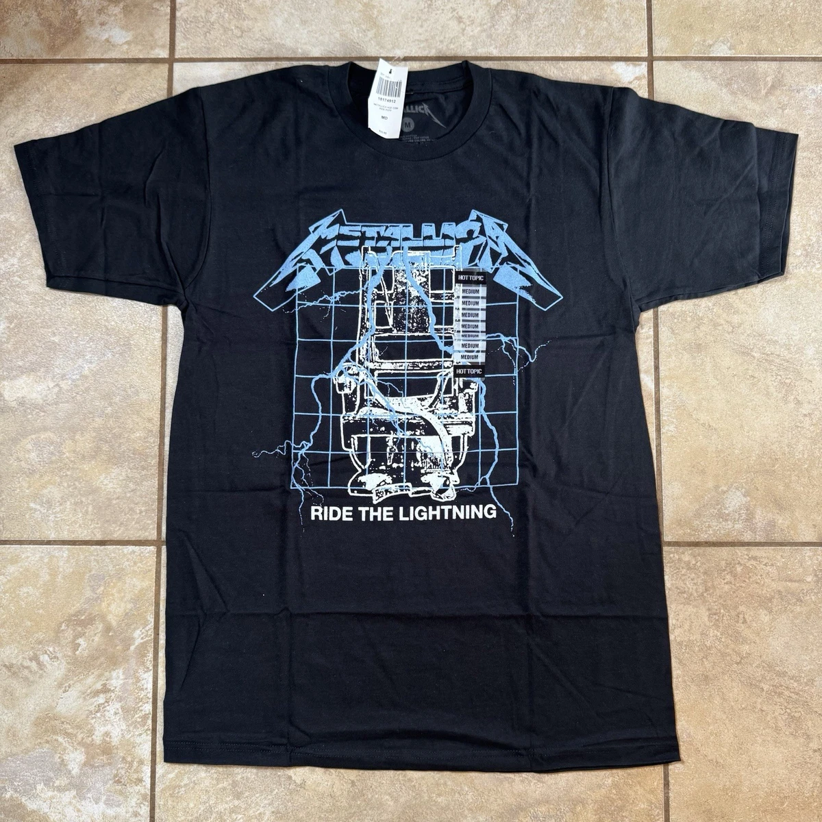 Metallica Ride The Lightning In Men's T-Shirts for sale - eBay