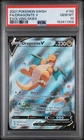 2021 POKEMON SWORD & SHIELD EVOLVING SKIES #192 FULL ART/DRAGONITE V PSA 10
