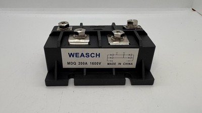 WEASCH MDQ-200A Bridge Rectifier 1600V Full Wave Diode Single Phase