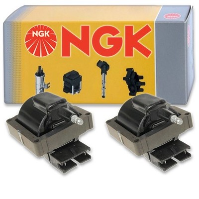 2 pc NGK 49034 U1090 Ignition Coils for ZZM4-18-100B ZZM4-18-100A tx
