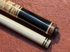 Derek Kirunchyk Custom Pool Cue with 1 Maple Shaft. Wrap-less cue.