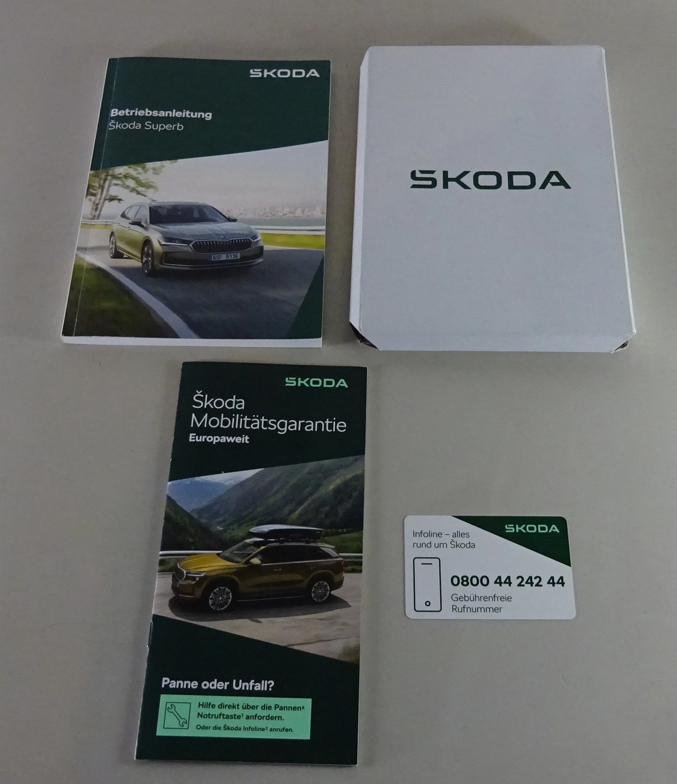 Skoda Superb IV 3Y Owner’s Manual User Guide Bordmappe 11/2025