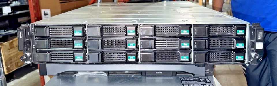 Dell Compellent SC400 Storage Arrays w/ 12GB SAS modules  w/ 12x3.5" Caddies 🍁 - Image 2 of 4
