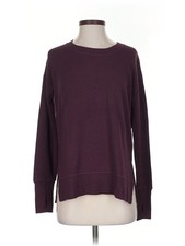 Athleta Women Red Long Sleeve T-Shirt XXS