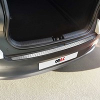 Ladekantenschutz StoßStange FüR Hyundai Bayon 2021-26 Edelstahl Chrom GebüRstet