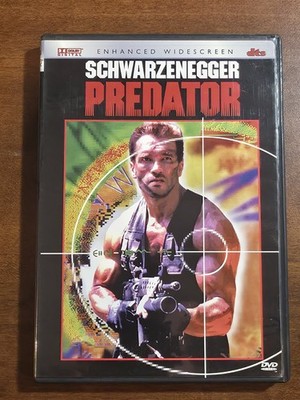 Predator (Enhanced Widescreen DVD + Insert, 1987) Arnold Schwarzenegger 