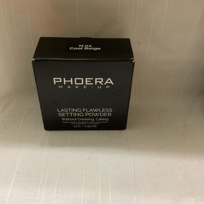 Phoera Lasting Flawless Setting Powder #02 Cool Beige 