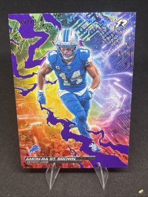 Topps 2026 Amon-Ra St. Brown Circuit Breakers CB-9 Detroit Lions /75
