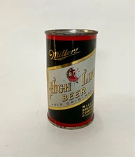 Miller High Life flat top beer can W/ Kentucky vanity lid, Miller Brewing, MKE