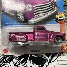 Hot Wheels LA TROCA PURPLE Damages Hanger On Card