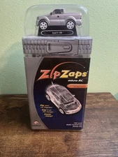 New Sealed Zip Zaps Micro RC Gray Ford F-150 1:64 Scale RadioShack Control Car