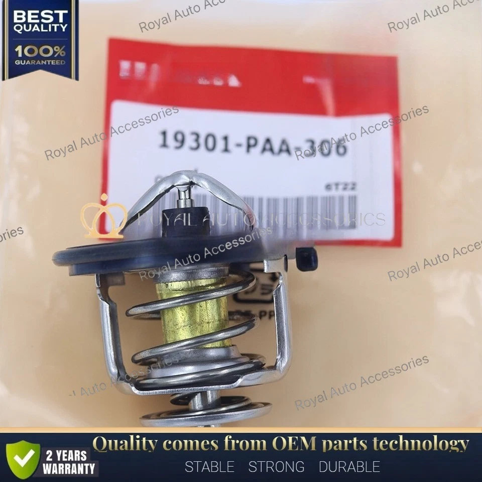 Termostato y junta OEM Honda Accord Prelude Integra CRV Civic 19301-PAA-306 Foto 2 de 4