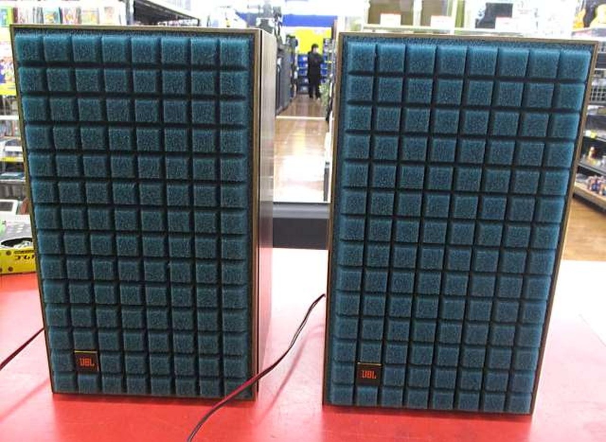 JBL L52 Classic Blue Speakers Pair Set Vintage Hi-Fi Audio