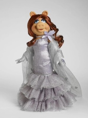 MISS PIGGY SWINE'D & DINED Jim Henson Muppets 16''DOLL LE100 SIGNED Robert Tonner