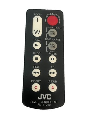 JVC RM-V705U Camcorder Remote Control Unit Tested Cleaned