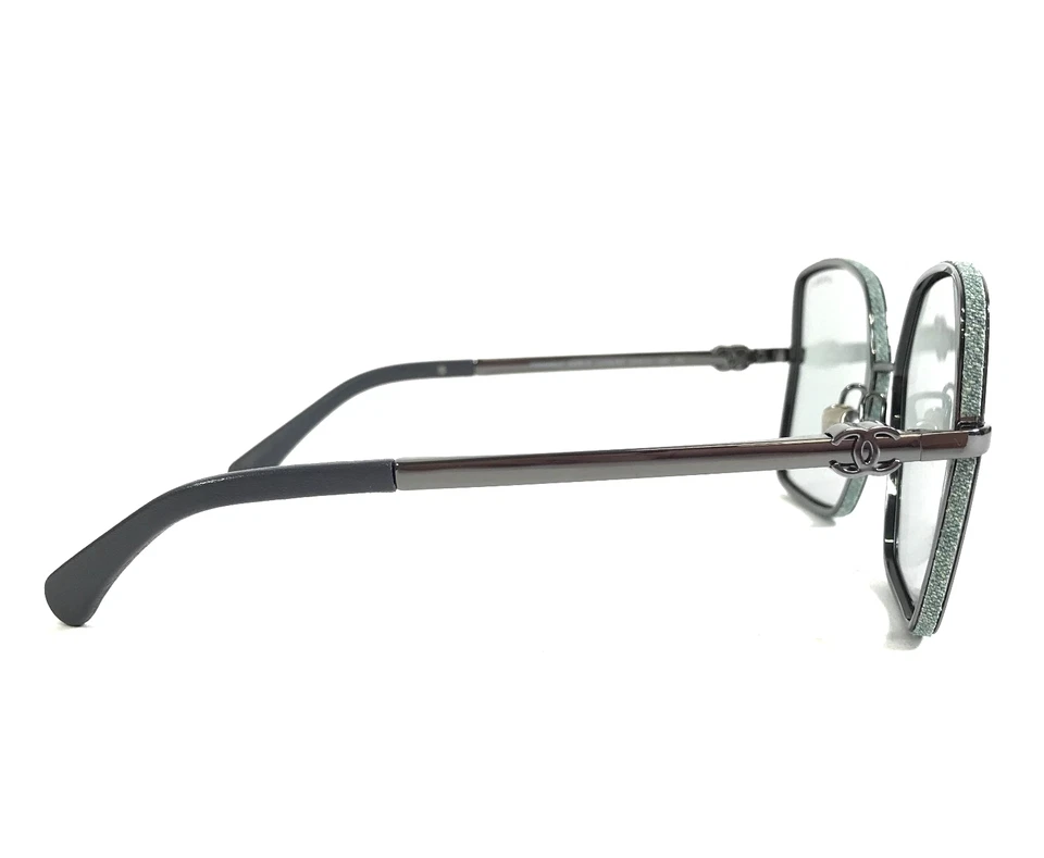 Gafas de sol Chanel 4288-Q c.108/87 monturas de rutenio brillante con lentes gris claro Foto 4 de 4