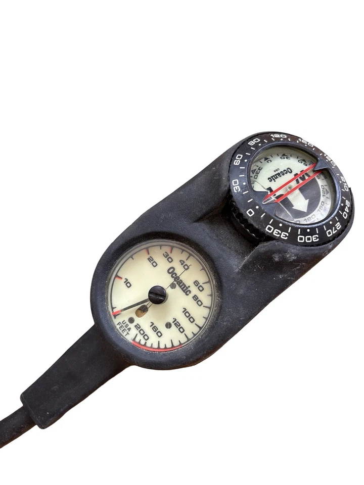 Consola Oceanic calibre 3 CONSOLA DE BUCEO Dacor Formula XP Pacer Octopus Foto 2 de 4