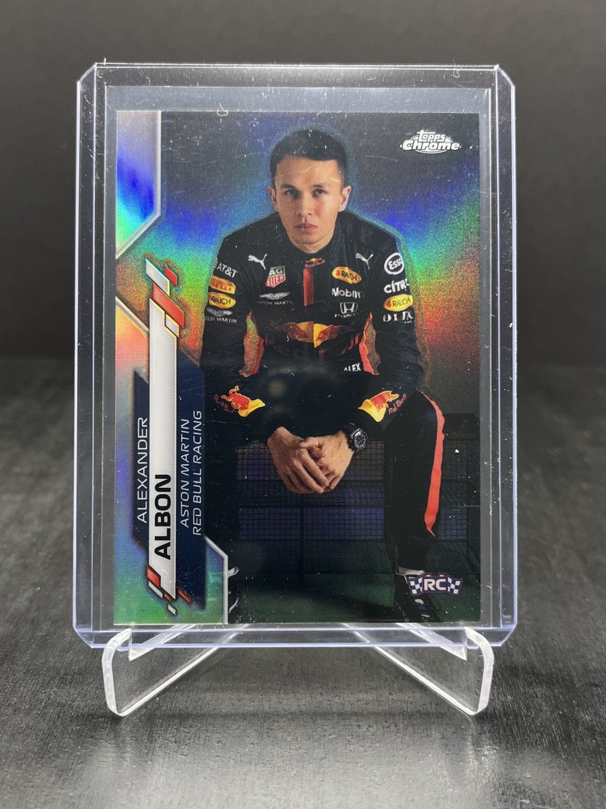 2020 Topps Chrome F1 Alexander Albon RC Rookie Image Variation IV SP #5