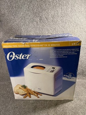 Oster Bread Maker Machine 58-Minute Express Bake 2 lb Model 5834