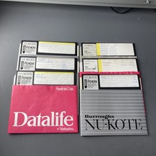 LOT OF 6-RadioShack Tandy TRSDOS III 4.1 II 2.05 -8 Inch Floppy Diskette