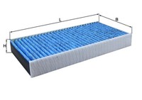 Innenraumfilter Caremetix® Mahle Lao 232 Aktivkohlefilter FüR Peugeot CitroËN Sw