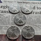 2012 American Silver Eagle Lot of 5 🇺🇸