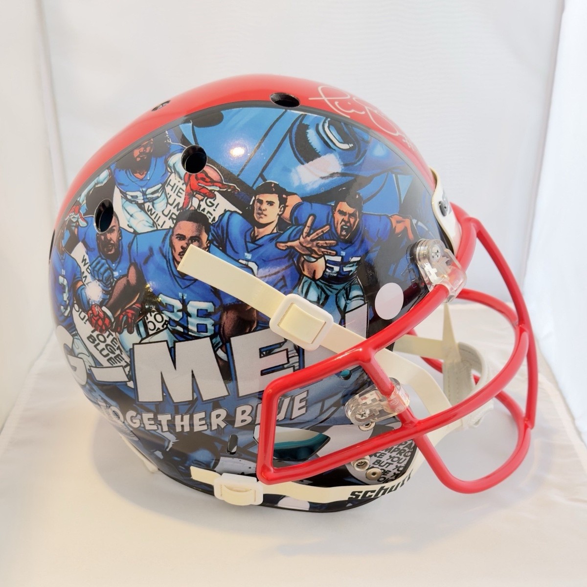 brad johnson autographed football helmet Brad Johnson Signed Mini Helmet