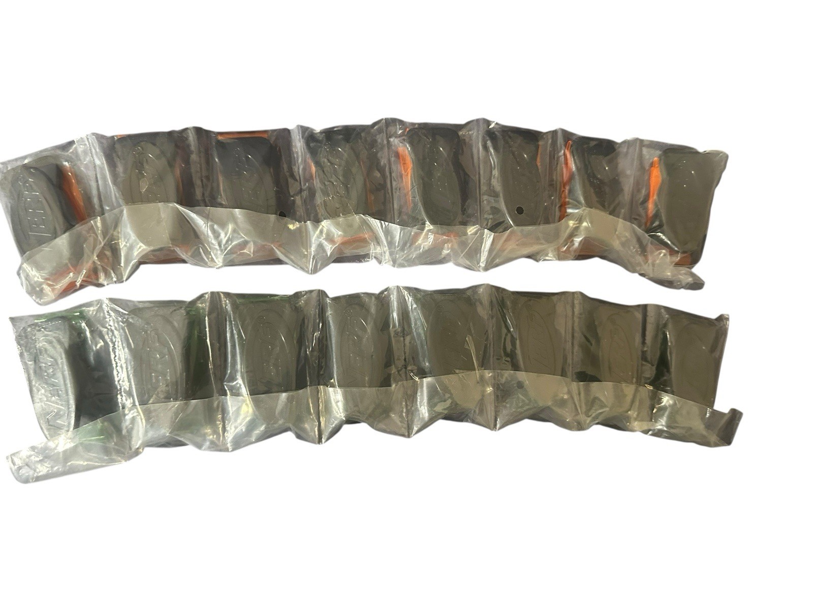 NERF Brand 8 Orange & 8 Green Flag Football Flags W/ Clips & 2 NFL Flag FB Belts