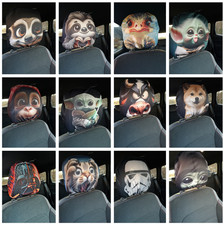 Kopfstützenbezug | Lustige  Auto Sitz Kopfstützenbezüge - Schutzbezug Innen