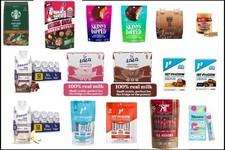 50lb Protein & Pantry Mega Lot: Ensure, Starb...