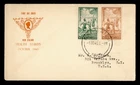 DR WHO 1940 NEW ZEALAND FDC HEALTH STAMP SEMI POST COMBO WANGANUI M71501