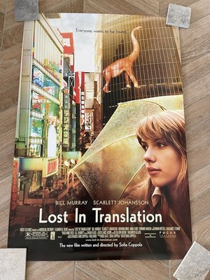 Lost In Translation original 27x40 US One Sheet Poster Ultra Rare (See descript)