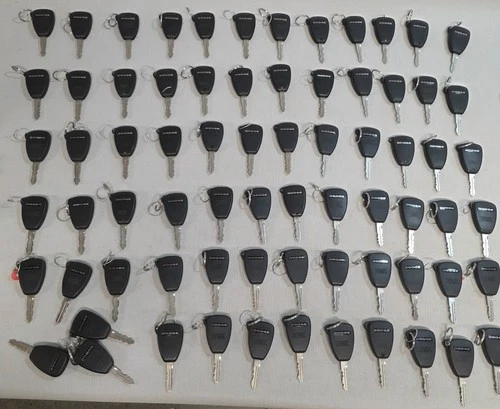 Lot of 74 OEM Dodge 3 Button Key Fobs Remote Head Keys  Untested Parts Or Repair - product listing photo