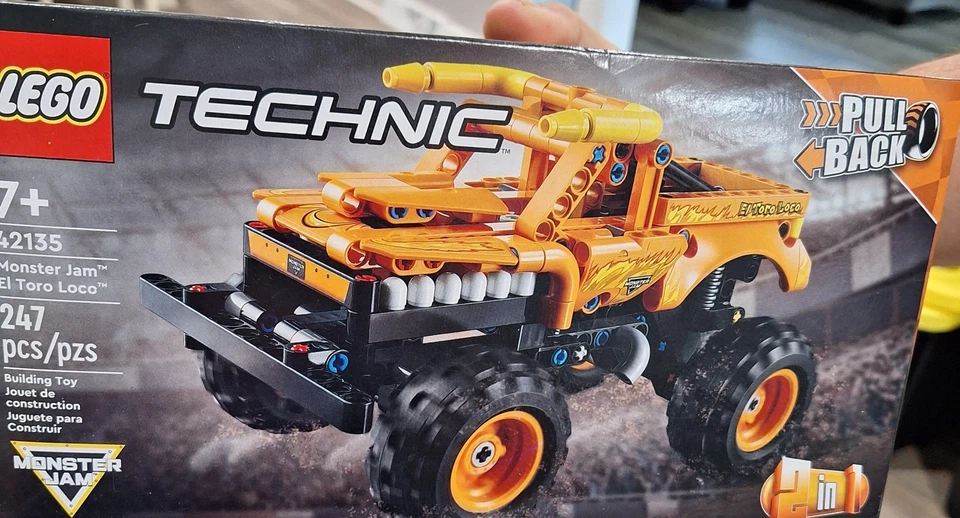 LEGO MONSTER JAM TECHNIC LOTE DE 6 CAMIONES PULL BACK 2 EN 1 NUEVOS EN CAJA Foto 4 de 4