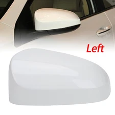 Left Driver Side Mirror Cover Cap For 2014-2019 Toyota Corolla W/O Signal light