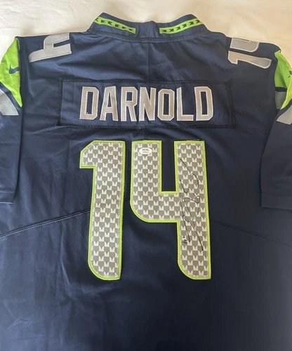 Sam Darnold Signed Autographed Seattle Seahawks Jersey Football PSA/DNA