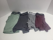Lot 4 Mixed Bundle Men's Size XL Boxer Briefs Assorted Brands Style Colors NEW