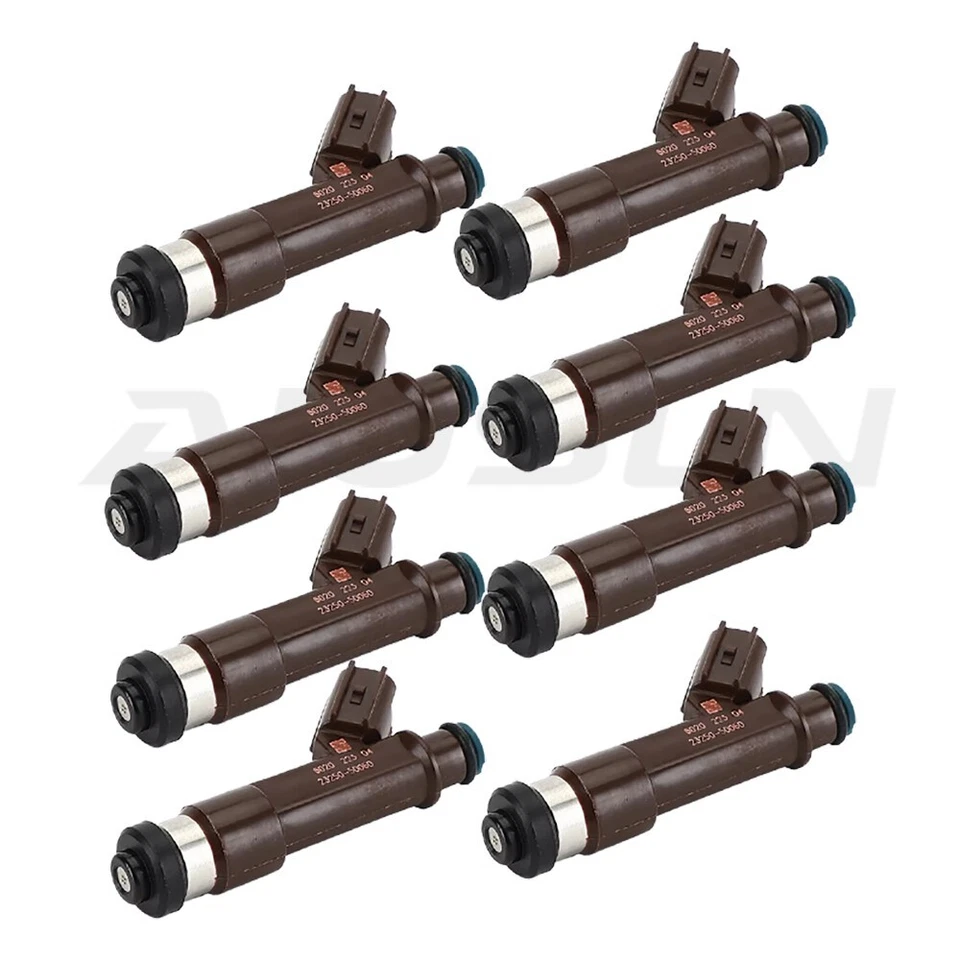 Set of 8 Fuel injectors 2005-2009 For Toyota Tundra 2005-2009 4.7L 23250-50060 - Image 4 of 4