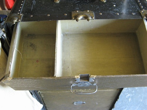 VINTAGE 1920-1949 HARTMANN GIBRALTARIIZE WARDROBE SHIP/TRAIN TRAVEL TRUNK - Picture 18 of 24