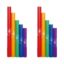 Boomwhackers Tuned Percussion Chromatics Set of 10 Tubes School Workshop Music