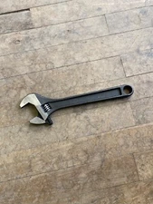 NOS Crescent 10" Black Oxide Adjustable Wrench w/ Slight Corrosion Spots (AT110)