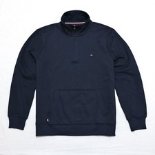 Tommy Hilfiger Men Logo Quarter-Zip Sweater shirt Size XXL new with tags