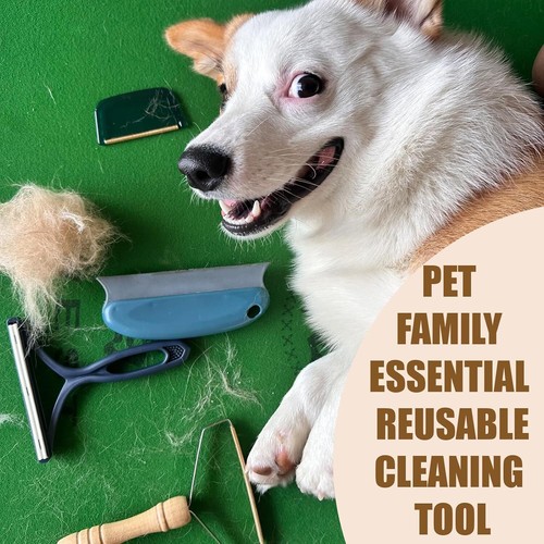 Pet Hair Remover - 4 Pack Dog Cat Hair Remover for Couch Furnitures, Reusable - Picture 6 of 6