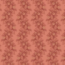 Practical Magic By Laundry Basket Quilts For Andover- Orange Wavy Floral  #282-O